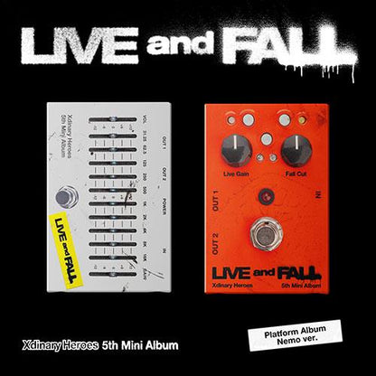 Xdinary Heroes - 5th Mini Album [LIVE and FALL] (Platform Ver.) (2 TYPE Random)