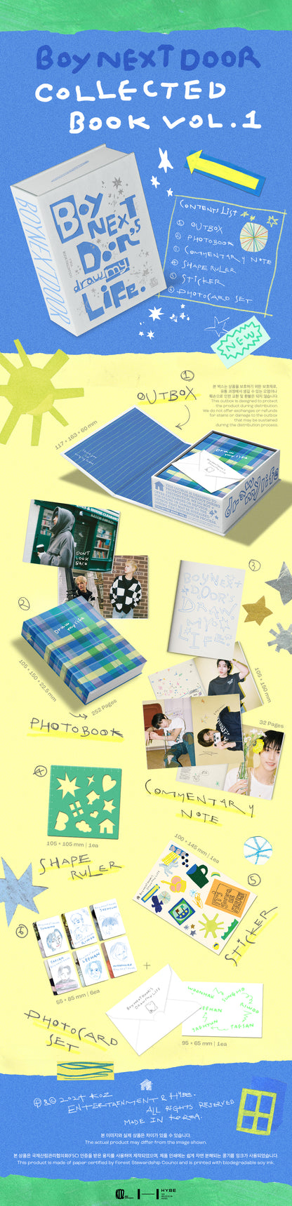 BOYNEXTDOOR COLLECTED BOOK VOL.1