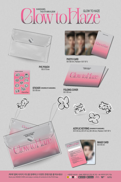 KANG DANIEL - 6th mini album [Glow to Haze] (PVC Pouch Ver.)