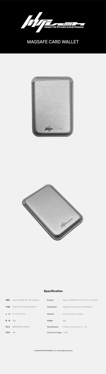 aespa - OFFICIAL MD [Whiplash] MagSafe Card Wallet