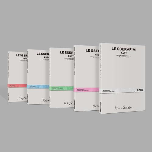 LE SSERAFIM - 3RD MINI ALBUM [EASY] (COMPACT Ver.) (Random Ver.)