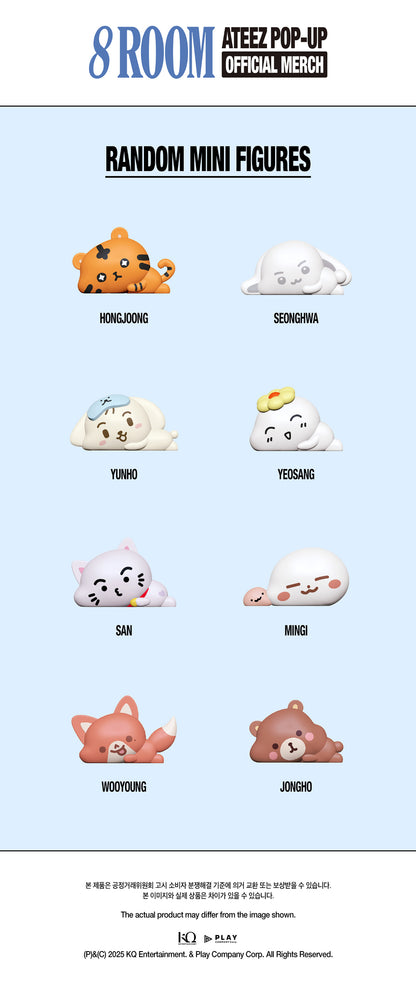 ATEEZ - [POP-UP 8ROOM OFFICIAL MERCH] RANDOM MINI FIGURES