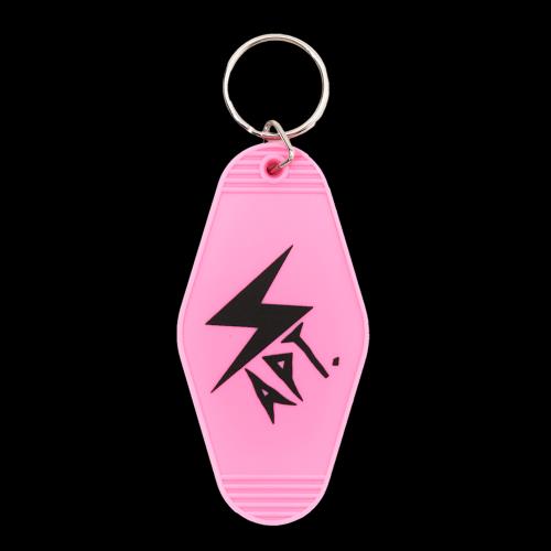 ROSÉ (BLACKPINK) - OFFICIAL MD [ROSIE] APT KEYCHAIN (PINK LIGHTNING Ver.)