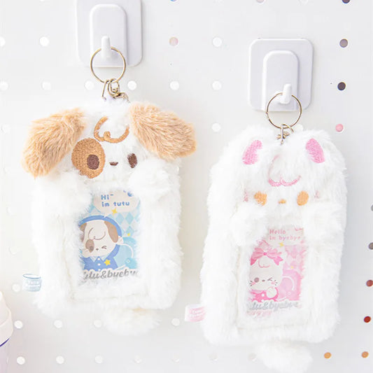 Dog & Cat Fluffy Photocard Holder