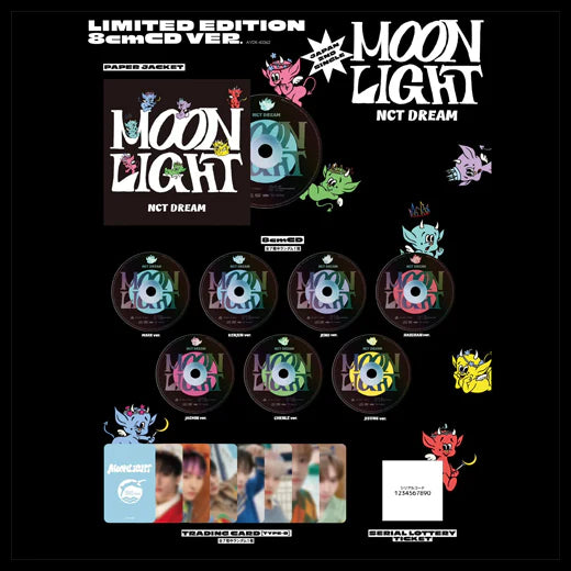 [JP] NCT DREAM - 2ND SINGLE [Moonlight] (8cmCD Ver.)