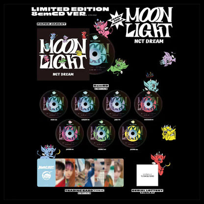 [JP] NCT DREAM - 2ND SINGLE [Moonlight] (8cmCD Ver.)