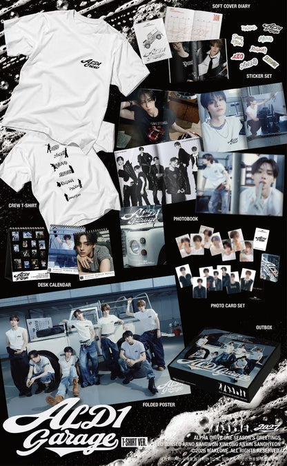 ALPHA DRIVE ONE 2027 Season's Greetings [ALD1 GARAGE (T-SHIRT VER.)]