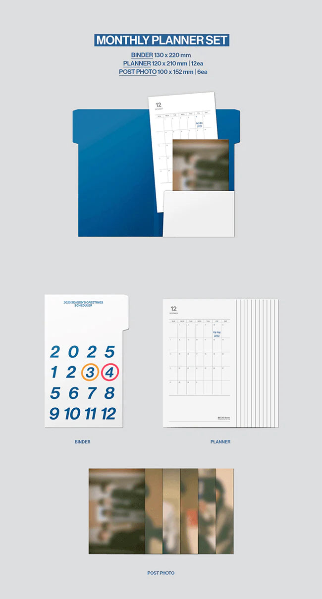 TOMORROW X TOGETHER 2025 SEASON'S GREETINGS