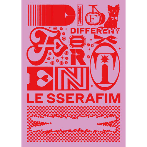 LE SSERAFIM - Japan 4th Single [DIFFERENT] (LIMITED NOSTALGIC YLANG)