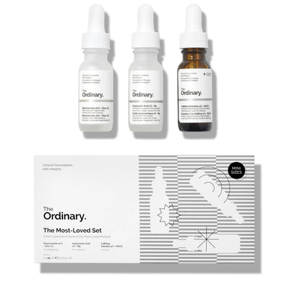 The Ordinary المجموعة الأكثر شعبية (سيروم 15 مل + 15 مل + 15 مل)