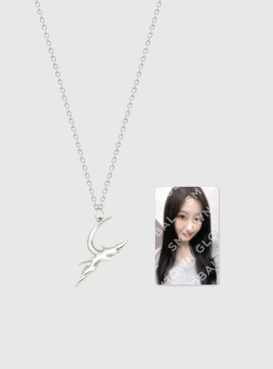 aespa [Armageddon] OFFICIAL MD (NECKLACE + PHOTO CARD SET)