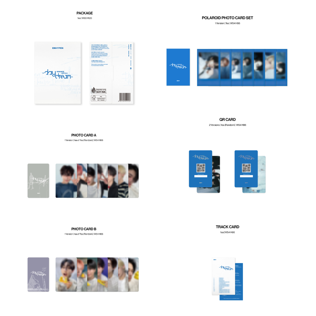 ENHYPEN - 2ND ALBUM Repackage [ROMANCE : UNTOLD –daydream-] (Weverse Albums Ver.)