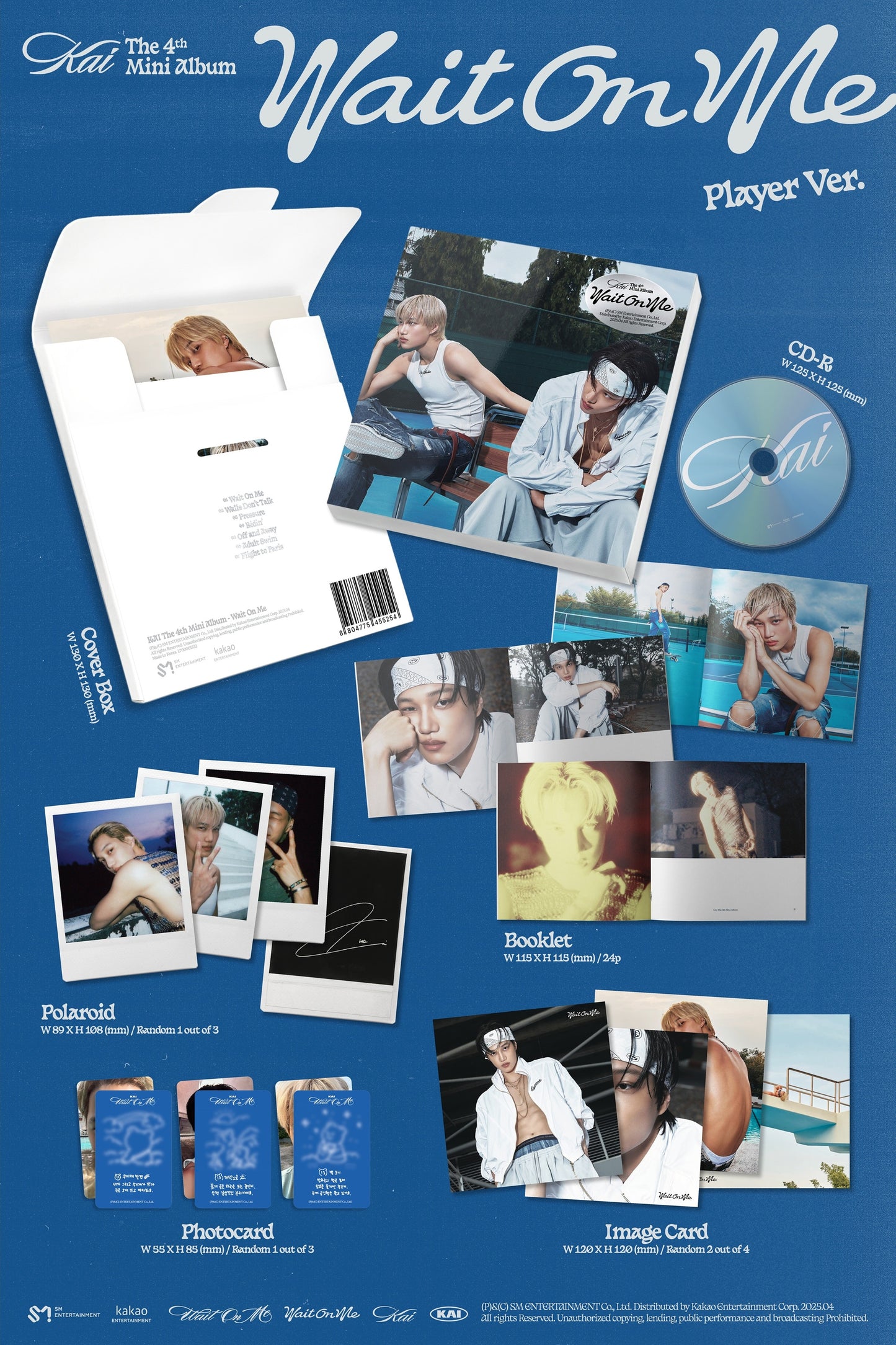 KAI - 4th mini album [Wait On Me] (Player Ver.)