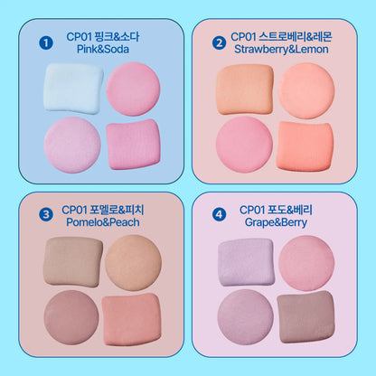 Fwee Pocket Cheek Palette CP01 Pink & Soda