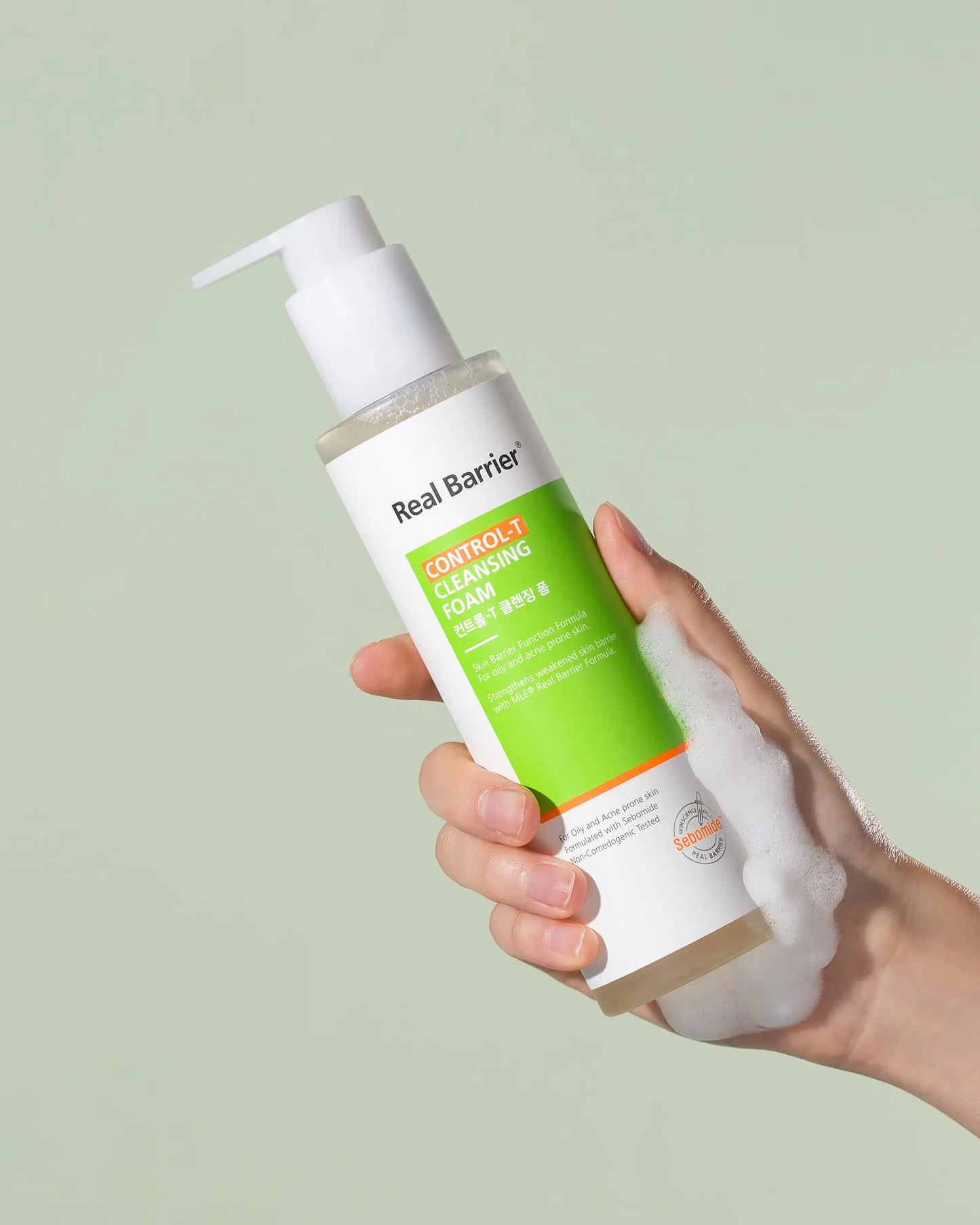 Real Barrier Control-T Cleansing Foam 200mL 🎁 (+80mL)