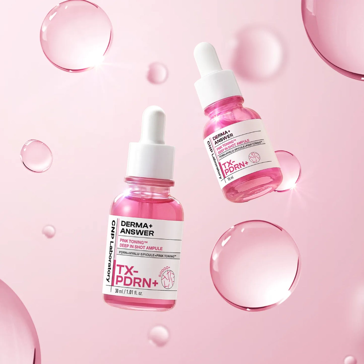 CNP Derma+ Answer Pink Toning Deep In Shot Ampule 30ml