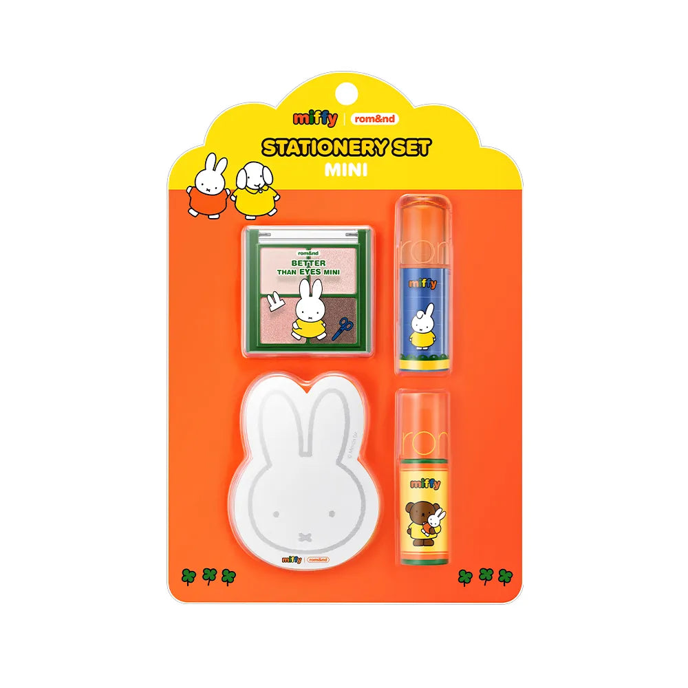 rom&nd Miffy Stationery 4-Piece Set