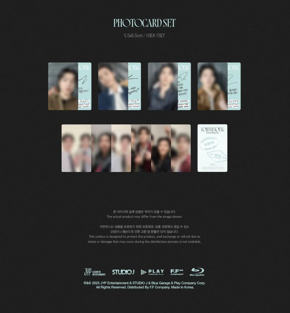 DAY6 - 3RD WORLD TOUR [FOREVER YOUNG] (Blu-ray)