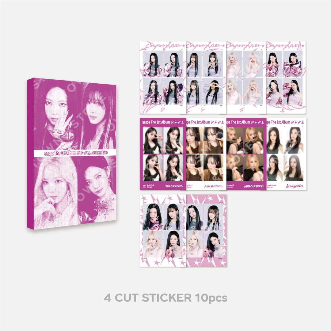 4 CUT STICKER BOOK