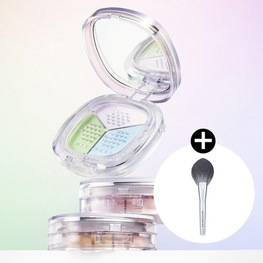 WAKEMAKE Stay Fixer Multi Color Powder Set (+brush)