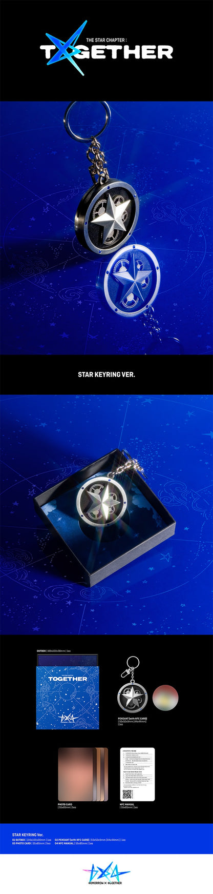 TXT - [THE STAR CHAPTER: TOGETHER] (Star Keyring Ver.)
