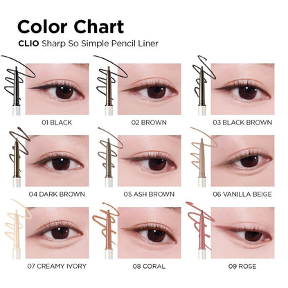 CLIO Sharp So Simple Waterproof Pencil Liner