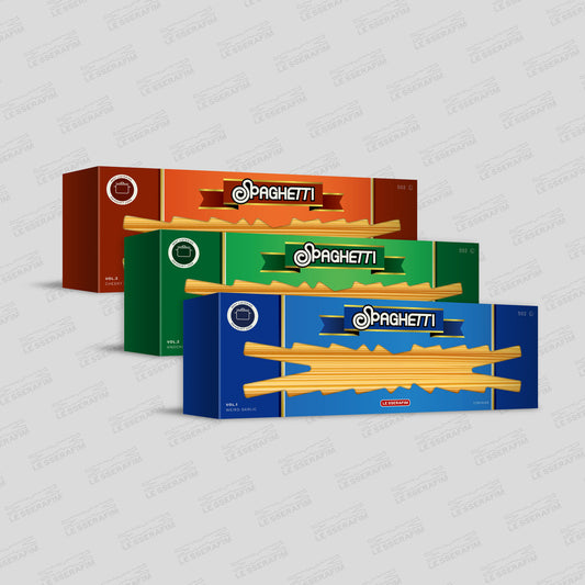 LE SSERAFIM - 1st Single Album 'SPAGHETTI' (3 TYPES Random)