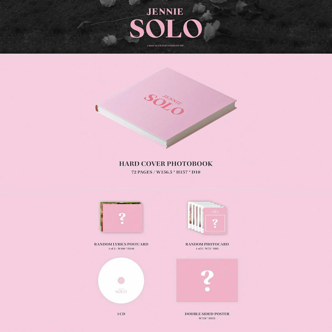 JENNIE (BLACKPINK) - 1ST SINGLE ALBUM [SOLO]