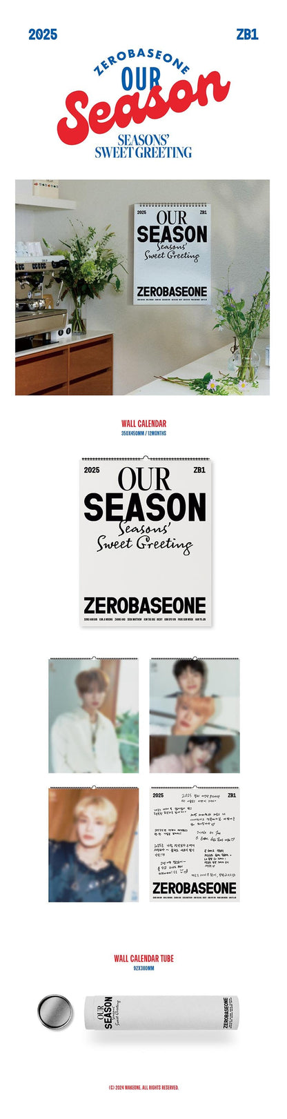 ZEROBASEONE 2025 Season's Greetings [OUR Season]