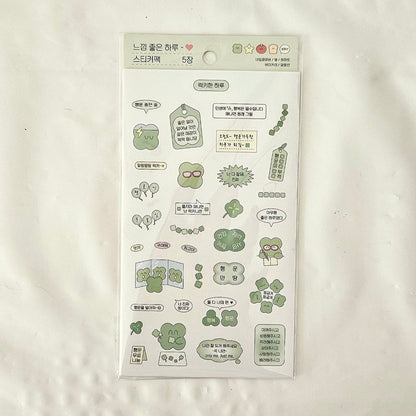 Nice Day Pack Sticker 5ea