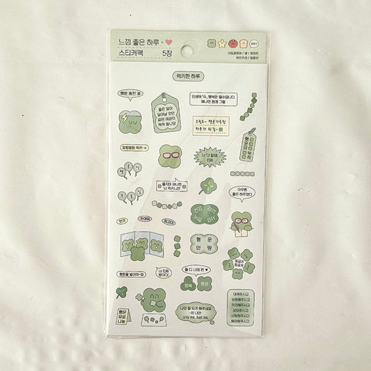 Nice Day Pack Sticker 5ea