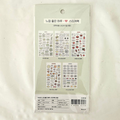 Nice Day Pack Sticker 5ea