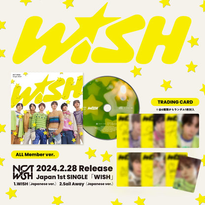 [JP] NCT WISH - JAPAN 1ST SINGLE [WISH] (STANDARD & LIMITED)