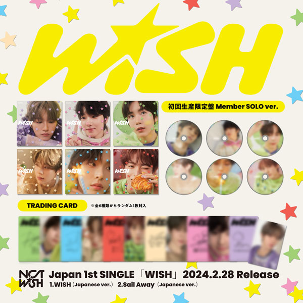 [JP] NCT WISH - JAPAN 1ST SINGLE [WISH] (STANDARD & LIMITED)