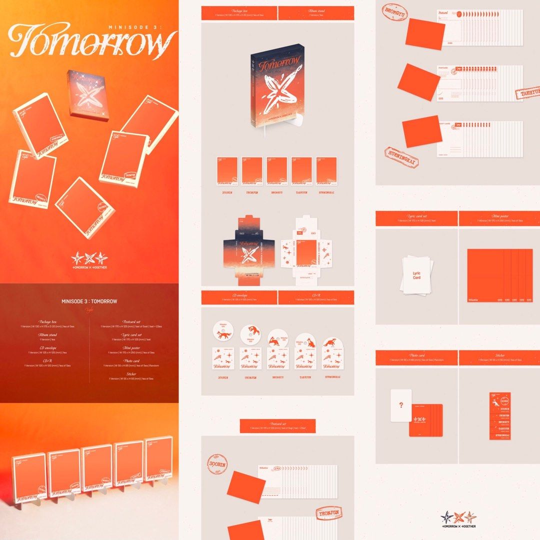🎁soundwave_POP-UP LD🎁 TOMORROW X TOGETHER - 6TH MINI ALBUM [minisode 3: TOMORROW] (Light Ver.) (Random Ver.)