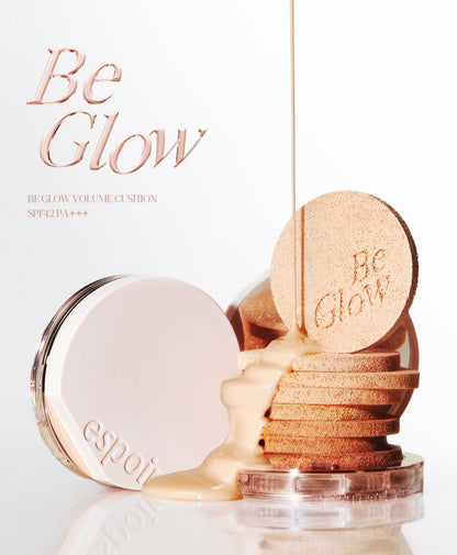 espoir Be Glow Volume Cushion 2ea Set (+Be Glow Foundation 15ml)