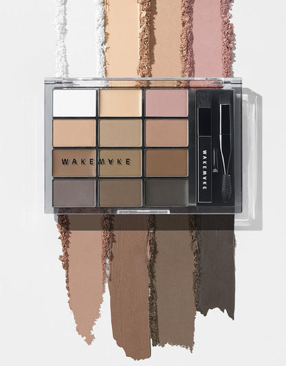 WAKEMAKE Soft Drawing Brow Palette