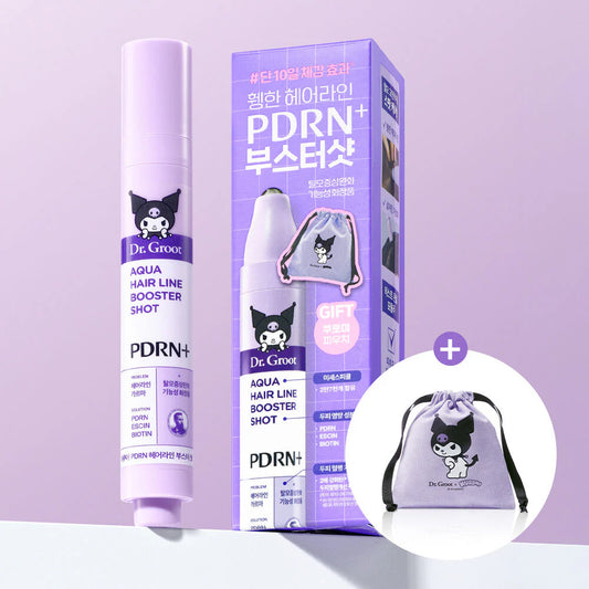 Dr. Groot Aqua PDRN Hairline Booster Shot 15ml [+ Kuromi Pouch Gift]