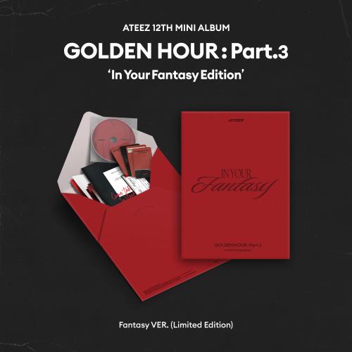 ATEEZ - 12th mini album [GOLDEN HOUR : Part.3 ‘In Your Fantasy Edition’ (Limited)]