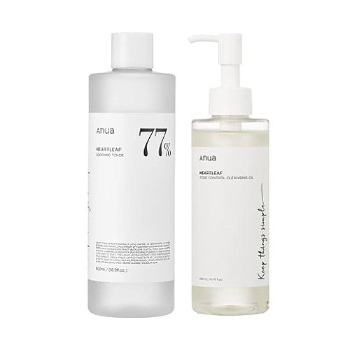 ANUA Cleansing Oil + Toner [SET] 350ml