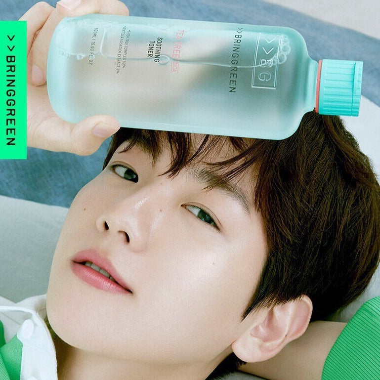 BRINGGREEN Tea Tree Cica Soothing Toner 500mL