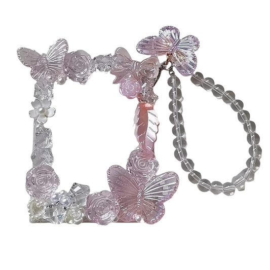 Pink Butterfly photocard holder