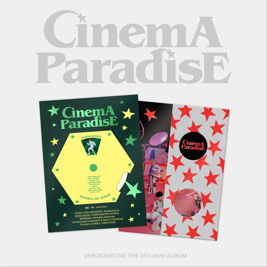 ZEROBASEONE - 4TH MINI ALBUM [CINEMA PARADISE] (Random Ver.)